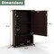 Bathroom Wall Mount Storage Cabinet Single Door with Height Adjustable Shelf for Home Storage